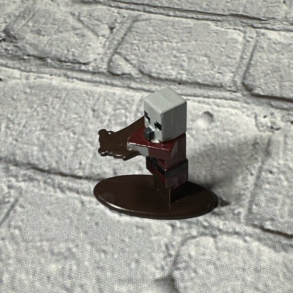MINECRAFT PILLAGER 1.5” DIE-CAST ACTION FIGURE JADA TOY - Picture 2 of 7